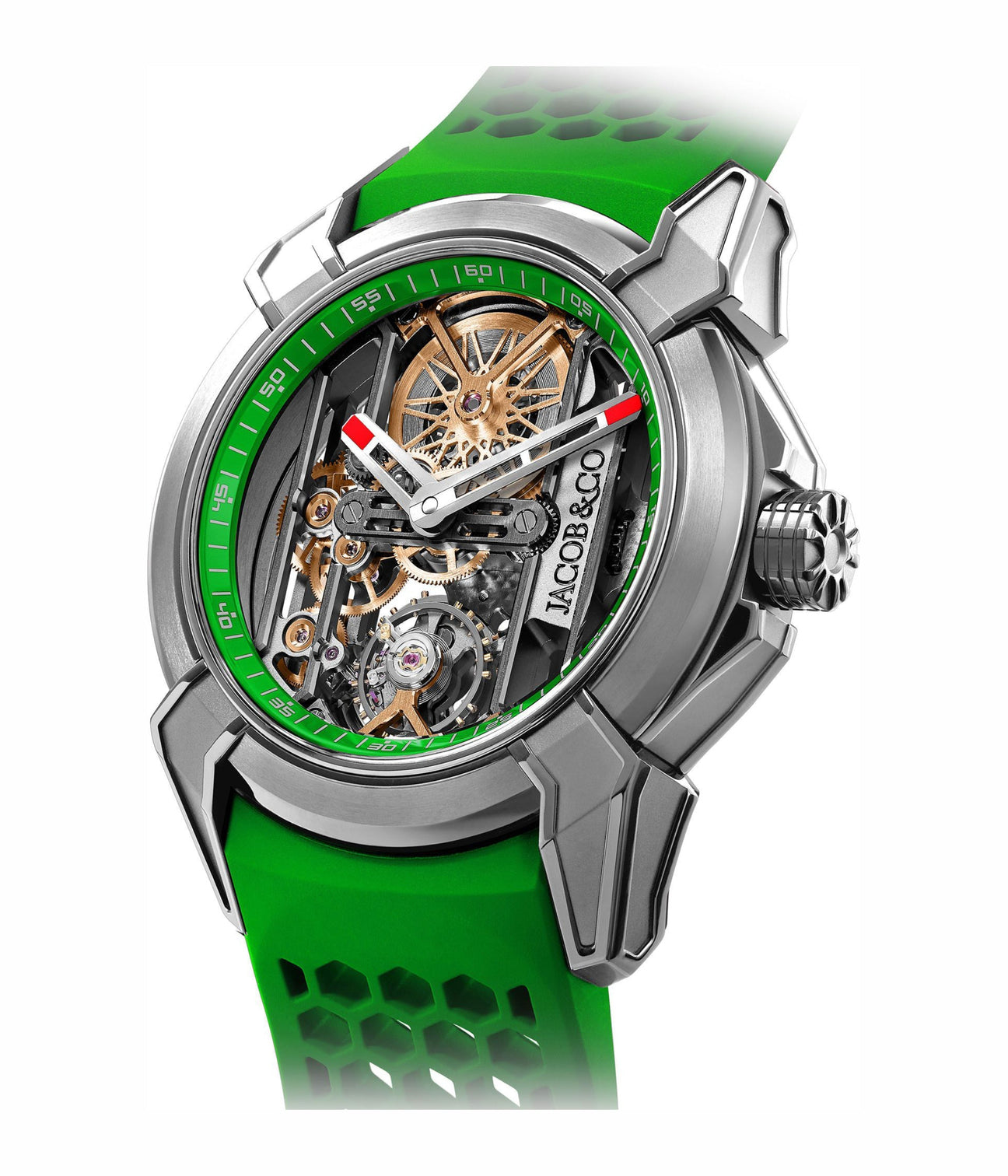 Jacob & Co. Epic X Titanium Green